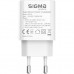 Зарядний пристрій Sigma 1xUSB-C PD33W + 1xUSB QC3.0 GaN X-power PS33-01 white (4827798527719)