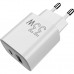 Зарядний пристрій Sigma 1xUSB-C PD33W + 1xUSB QC3.0 GaN X-power PS33-01 white (4827798527719)