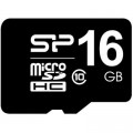 Карта пам'яті Silicon Power 16Gb microSDHC UHS-I class 10 (SP016GBSTHBU1V10SP)