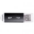 USB флеш накопичувач Silicon Power 128GB Blaze B02 Black USB 3.0 (SP128GBUF3B02V1K)