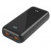 Батарея універсальна Silicon Power QS28 20000mAh PD/18W, QC3.0, Type-C, Micro-USB, 2*USB-A, bla (SP20KMAPBKQS280K)