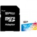 Карта памяти Silicon Power 256Gb microSDXC class 10 UHS-I U1 (SP256GBSTXBU1V10SP)