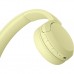 Наушники Sony WH-CH520 Wireless Yellow (WHCH520Y.CE7)