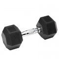 Гантель Spart обрезиненная 65кг (DB6101 - 65 кг)