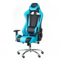 Кресло игровое Special4You ExtremeRace black/blue (000002297)