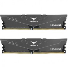 Модуль пам'яті для комп'ютера DDR4 16GB (2x8GB) 3200 MHz T-Force Vulcan Z Gray Team (TLZGD416G3200HC16CDC01)