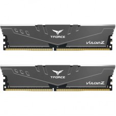 Модуль памяти для компьютера DDR4 16GB (2x8GB) 3600 MHz Vulcan Z Gray Team (TLZGD416G3600HC18JDC01)