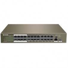 Коммутатор сетевой Tenda TEF1126P-24-250W