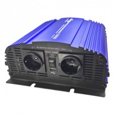Автомобильный инвертор 12V/220V MS-1500 1800W, approximate sinusoid, USB, Shuko*2 Tommatech (29446)