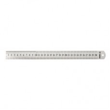 Линейка Topex 30 см, нерж. (31C030)