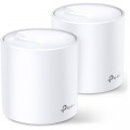 Точка доступа Wi-Fi TP-Link DECO X20 2PK AX1800 1xGE LAN 1xGE WAN MU-MIMO OFDMA MESH (DECO-X20-2-PACK)