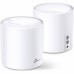 Точка доступу Wi-Fi TP-Link DECO X20 2PK AX1800 1xGE LAN 1xGE WAN MU-MIMO OFDMA MESH (DECO-X20-2-PACK)