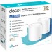 Точка доступу Wi-Fi TP-Link DECO X60 2PK AX3000 1xGE LAN 1xGE WAN MU-MIMO OFDMA MESH (DECO-X60-2-PACK)