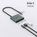 Концентратор TP-Link USB-C 3-in-1 1xUSB 3.0 + 1xUSB-C PD 100W + 1xHDMI (UH3020C)