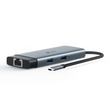 Концентратор TP-Link USB 3.0 6-in-1 2xUSB 3.0 + 1xUSB-C + 1xHDMI + 1xRJ45 + PD 100W (UH6120C)