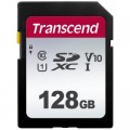 Карта пам'яті Transcend 128GB SDXC class 10 UHS-I U1 V10 (TS128GSDC300S)