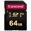 Карта пам'яті Transcend 64GB SDXC class 10 UHS-II U3 V90 MLC (TS64GSDC700S)