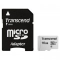 Карта пам'яті Transcend 16GB microSDHC class 10 UHS-I U1 (TS16GUSD300S-A)