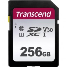 Карта памяти Transcend 256GB SDXC class 10 UHS-I (TS256GSDC300S)