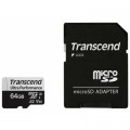 Карта пам'яті Transcend 64GB microSDXC class 10 UHS-I U3 A2 (TS64GUSD340S)