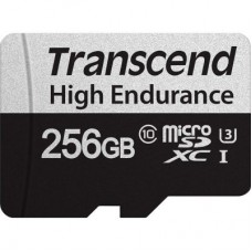 Карта пам'яті Transcend 256GB microSDXC class 10 UHS-I U3 High Endurance (TS256GUSD350V)