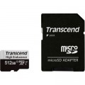 Карта памяти Transcend 512GB microSDXC class 10 UHS-I U3 High Endurance (TS512GUSD350V)