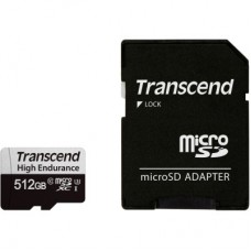 Карта памяти Transcend 512GB microSDXC class 10 UHS-I U3 High Endurance (TS512GUSD350V)