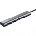 Концентратор Halyx Type-C to 4-Port USB-A 3.2 Grey Trust (24948_TRUST)