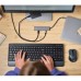 Концентратор Trust USB-C to 5xUSB-C aluminium 0.1m grey (25136_TRUST)