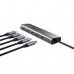 Концентратор Trust USB-C to 5xUSB-C aluminium 0.1m grey (25136_TRUST)