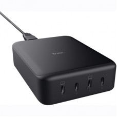 Зарядное устройство Trust Maxo 4xUSB-C PD240W GaN Black (25413_TRUST)