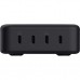 Зарядное устройство Trust Maxo 4xUSB-C PD240W GaN Black (25413_TRUST)