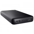 Батарея универсальная Trust 15000mAh Primo ECO, 2хUSB-A/USB-C, 15W, black (24677_TRUST)