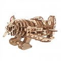 Конструктор Ugears механический 3D Самолет Бешеный Шершень (70183)