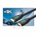 Кабель мультимедийный HDMI to HDMI 1.0m HD101 Round (Yellow/Black) Ugreen (10115)