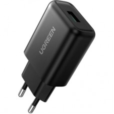 Зарядное устройство Ugreen CD122 18W USB QC 3.0 Charger (Black) (70273)