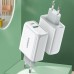 Зарядное устройство Ugreen CD170 36W USB + Type-C Charger (White) (60468)