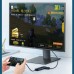 Переходник USB2.0 Type-C to VGA V1.2/HDMI V2.0b/DP V1.2a CM260 black Ugreen (60568)