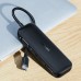 Переходник USB2.0 Type-C to VGA V1.2/HDMI V2.0b/DP V1.2a CM260 black Ugreen (60568)