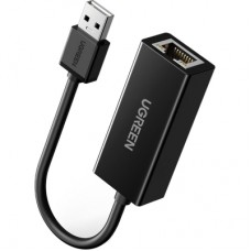 Перехідник USB 2.0 to Ethernet RJ45 10/100 Mb CR110 Ugreen (20254)