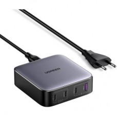 Зарядное устройство Ugreen 4xUSB 100W (3xType-C+USB A QC3) GAN Charger Nexode Series Black CD328 (90928)