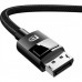 Кабель мультимедійний Display Port to Display Port 2.0m v.1.4 Plastic Case Braided DP114 Ugreen (80392)