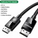 Кабель мультимедійний Display Port to Display Port 2.0m v.1.4 Plastic Case Braided DP114 Ugreen (80392)
