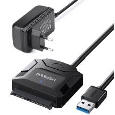 Перехідник USB 3.0 Type-А to SATA III (F) CR108 Ugreen (20611)
