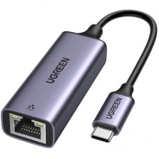 Перехідник USB 3.1 Type-C to Ethernet RJ45 1000 Mb CM199 Ugreen (50737)