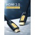 Кабель мультимедійний HDMI to HDMI 5.0m V1.4 HD101 Ugreen (10167)