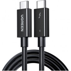 Дата кабель USB-C to USB-C 0.8m USB 4.0 THUNDERBOLTUS501 8K40Gbps Black Ugreen (30389)