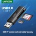 Зчитувач флеш-карт Ugreen USB 3.0 Type-A for 2xSD 5Gb CM264 (60722)