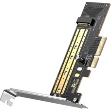 Контроллер Ugreen PCI-E 3.0 for SSD M.2 (NVMe) x4 CM302 (70503)