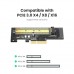 Контроллер Ugreen PCI-E 3.0 for SSD M.2 (NVMe) x4 CM302 (70503)